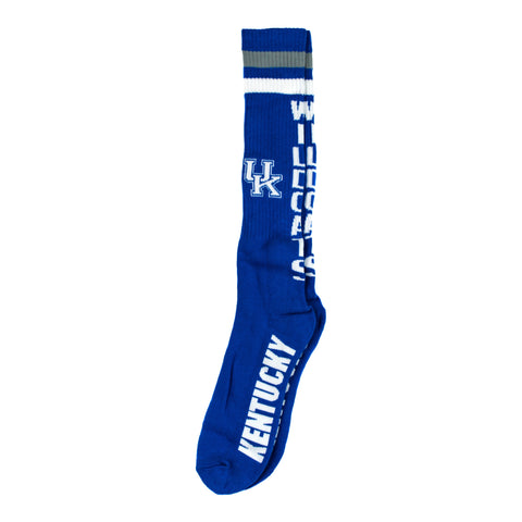 Kentucky Wildcats Blue Tube Socks