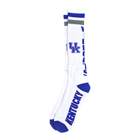 Kentucky Wildcats White Tube Socks