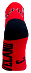 Cleveland Red Quarter Socks