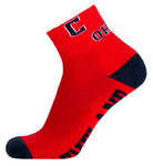 Cleveland Red Quarter Socks