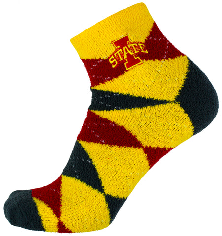 Iowa State Cyclones Argyle Fuzzy Socks
