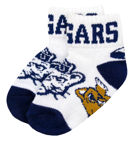BYU Cougars Baby Quarter Socks