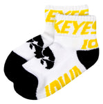 Iowa Hawkeyes Toddler Quarter Socks