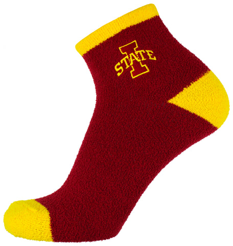 Iowa State Cyclones Solid Fuzzy Socks