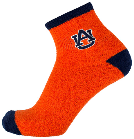 Auburn Tigers Solid Fuzzy Socks