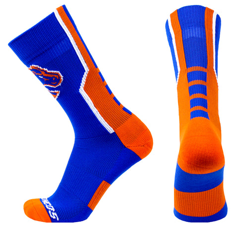 Boise State Broncos Blue Sports Performance Socks