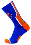 Boise State Broncos Blue Sports Performance Socks