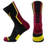 Arizona State Sun Devils Black Sports Performance Socks