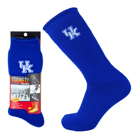 Kentucky Wildcats Blue Thermal Socks