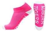 Auburn Tigers Pink Footies