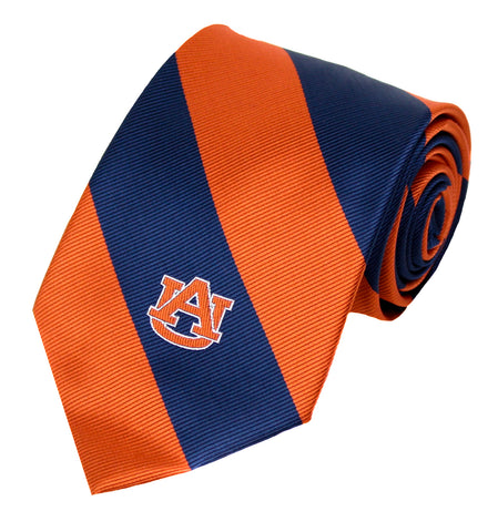 Auburn Tigers Stripe Necktie