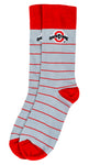 Ohio State Buckeyes Scarlet Stripe Dress Socks