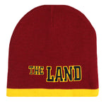 Cleveland Wine & Gold Reversible Knit Hat