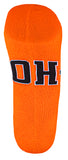 Cleveland Orange No-Show Footies