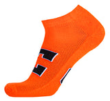 Cleveland Orange No-Show Footies