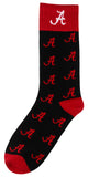 Alabama Crimson Tide Kid's Repeating Crew Socks (ages 9-12)