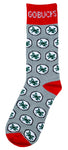 Ohio State Buckeyes Kid's Repeating Crew Socks (ages 9-12)