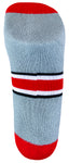 Ohio State Buckeyes Buckeye Leaf Quarter Socks