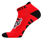 NC State Wolfpack Red Footies