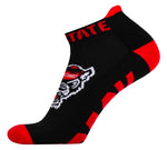 NC State Wolfpack Black Footies