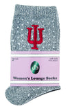 Indiana Hoosiers Women's Lounge Socks - (2 Pack)