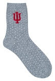 Indiana Hoosiers Women's Lounge Socks - (2 Pack)