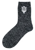 Indiana Hoosiers Women's Lounge Socks - (2 Pack)