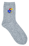 Kansas Jayhawks Women's Lounge Socks - (2 Pack)