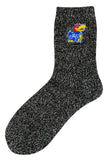 Kansas Jayhawks Women's Lounge Socks - (2 Pack)