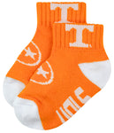 Tennessee Volunteers Children Quarter Socks - 3-5 Years Old