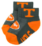 Tennessee Volunteers Baby Quarter Socks - 12-24 Months