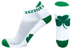 Irish White Footie Socks