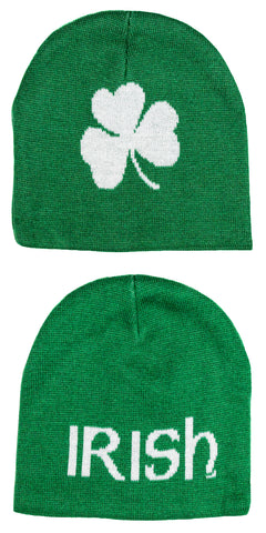 Irish Shamrock Beanie