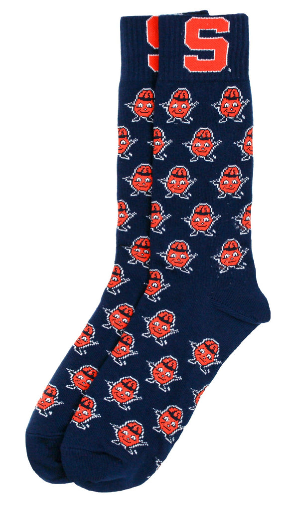 blue and orange dress socks Elevate Your Style with Our Syracuse Dress Socks – Dbfangear