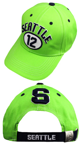 Seattle "12" Green Cap