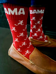 Alabama Crimson Tide Dress Socks