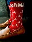 Alabama Crimson Tide Dress Socks