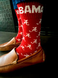 Alabama Crimson Tide Dress Socks