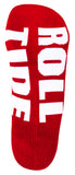 Alabama Crimson Tide Crimson Quarter Socks