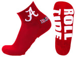 Alabama Crimson Tide Crimson Quarter Socks