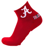 Alabama Crimson Tide Crimson Quarter Socks