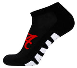 Alabama Crimson Tide Black No-Show Footies