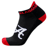 Alabama Crimson Tide Black Footies