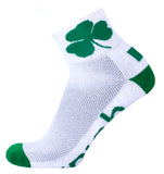 Irish White Quarter Socks