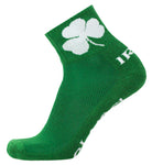 Irish Green Quarter Socks