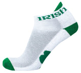 Irish White Footie Socks