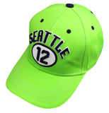 Seattle "12" Green Cap